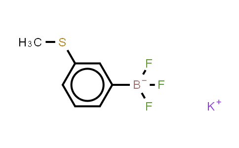 CAS No. 850623-48-2, Potassium trifluoro(3-(methylthio)phenyl)borate