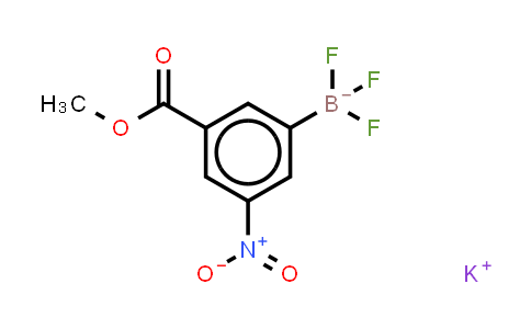 850623-56-2 | Potassium trifluoro(3-(methoxycarbonyl)-5-nitrophenyl)borate