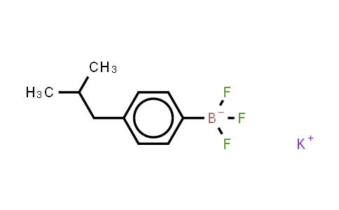 CAS No. 850623-66-4, Potassium trifluoro(4-isobutylphenyl)borate