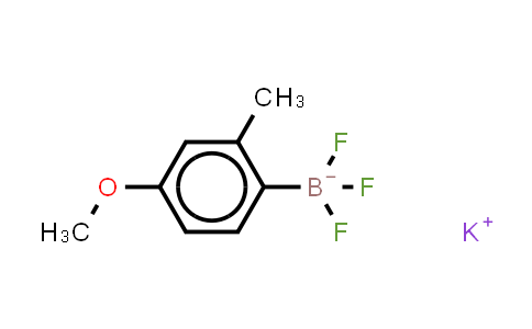 CAS No. 850623-69-7, Potassium trifluoro(4-methoxy-2-methylphenyl)borate