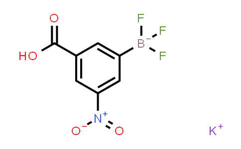 CAS No. 850623-76-6, Potassium (3-carboxy-5-nitrophenyl)trifluoroborate
