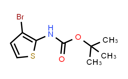 CAS No. 85069-60-9, tert-Butyl N-(3-bromothiophen-2-yl)carbamate