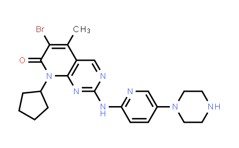 MC574594 | 851067-56-6 | 6-Bromo-8-cyclopentyl-5-methyl-2-[[5-(1-piperazinyl)-2-pyridinyl]amino]pyrido[2,3-d]pyrimidin-7(8H)-one