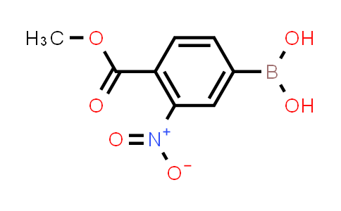 CAS No. 85107-56-8, (4-(Methoxycarbonyl)-3-nitrophenyl)boronic acid