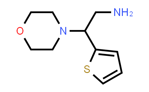 CAS No. 851176-37-9, 2-(Morpholin-4-yl)-2-(thiophen-2-yl)ethan-1-amine