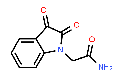 CAS No. 85124-17-0, 2-(2,3-Dioxo-2,3-dihydro-indol-1-yl)-acetamide