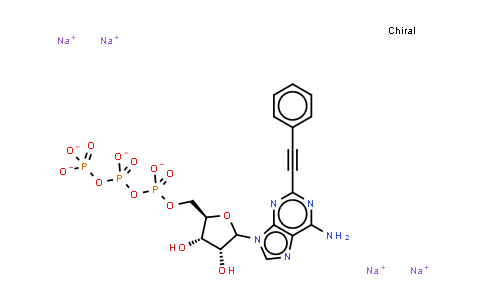 CAS No. 851265-78-6, Adenosine 5'-(tetrahydrogen triphosphate), 2-(phenylethynyl)-