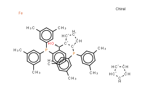 CAS No. 851308-45-7, (S)-(-)-[(S)-2-Di(3,5-xylyl)phosphinoferrocenyl][2-di(3,5-xylyl)phosphinophenyl]methanol