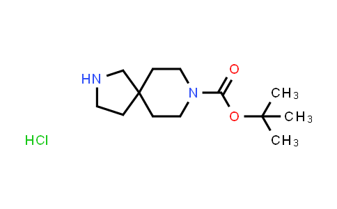 CAS No. 851325-42-3, tert-Butyl 2,8-diazaspiro[4.5]decane-8-carboxylate hydrochloride