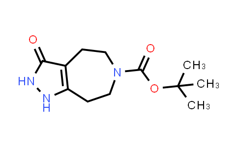 CAS No. 851376-80-2, tert-Butyl 3-oxo-2,3,4,5,7,8-hexahydropyrazolo[3,4-d]azepine-6(1H)-carboxylate