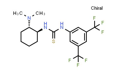 CAS No. 851477-20-8, 1-[3,5-Bis(trifluoromethyl)phenyl]-3-[(1S,2S)-2-(dimethylamino)cyclohexyl]thiourea