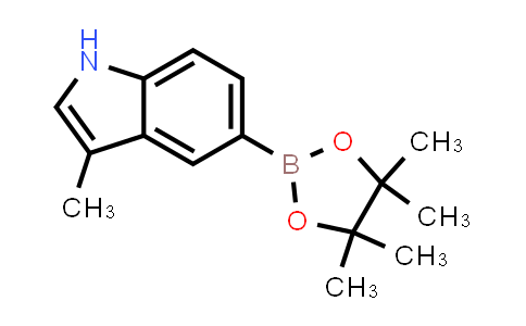 CAS No. 851524-90-8, 3-Methyl-5-(tetramethyl-1,3,2-dioxaborolan-2-yl)-1H-indole