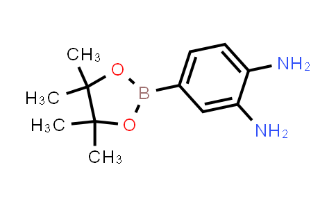 CAS No. 851883-08-4, 4-(4,4,5,5-Tetramethyl-1,3,2-dioxaborolan-2-yl)benzene-1,2-diamine