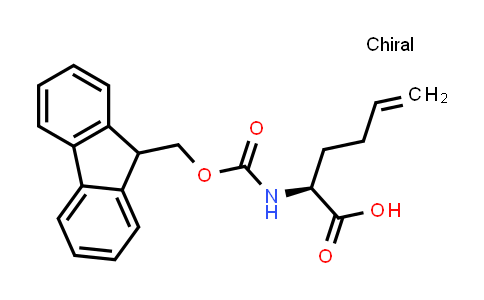 CAS No. 851909-08-5, (S)-2-((((9H-Fluoren-9-yl)methoxy)carbonyl)amino)hex-5-enoic acid
