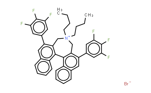 CAS No. 851942-89-7, (11bS)-4,4-Dibutyl-2,6-bis(3,4,5-trifluorophenyl)-4,5-dihydro-3H-dinaphtho[2,1-c:1',2'-e]azepinium bromide