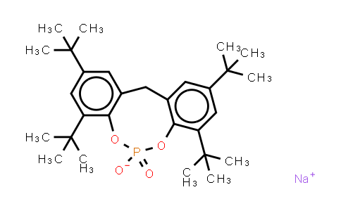 CAS No. 85209-91-2, 2,2'-Methylenebis(4,6-di-tert-butylphenyl)phosphate sodium salt