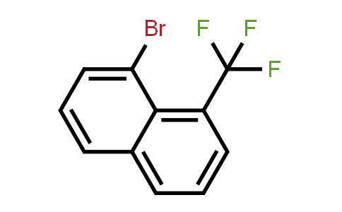 CAS No. 852103-59-4, 1-Bromo-8-(trifluoromethyl)naphthalene
