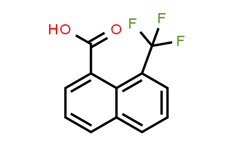 CAS No. 852103-60-7, 8-(Trifluoromethyl)-1-naphthoic acid