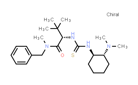 DY574738 | 852202-58-5 | (2S)-2-[[[[(1R,2R)-2-(Dimethylamino)cyclohexyl]amino]thioxomethyl]amino]-N,3,3-trimethyl-N-(phenylmethyl)butanamide