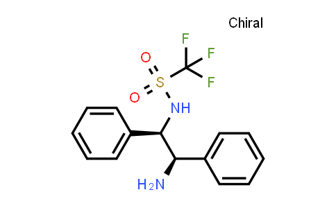 CAS No. 852212-89-6, N-[(1R,2R)-2-Amino-1,2-diphenylethyl]-1,1,1-trifluoromethanesulfonamide