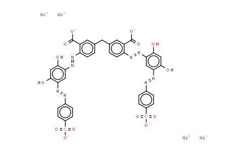 CAS No. 85223-35-4, Benzoic acid, 3,3'-methylenebis[6-[[2,4-dihydroxy-5-[(4-sulfophenyl)azo]phenyl]azo]- (sodium salt)