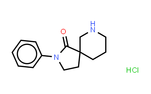 852338-81-9 | 2,7-二氮杂螺[4.5]癸烷-1-酮，2-苯基-，一盐酸盐