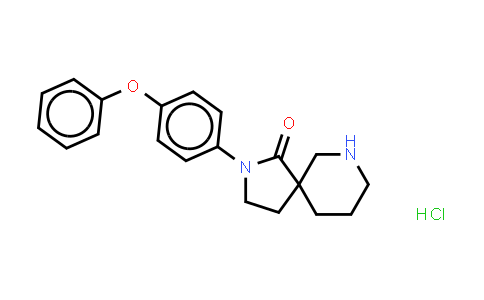 CAS No. 852338-82-0, 2,7-Diazaspiro[4.5]decan-1-one, 2-(4-phenoxyphenyl)-, (Hydrochloride) (1:1)