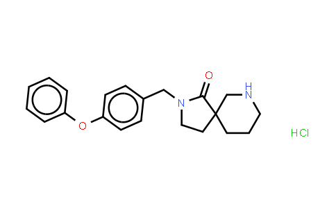 CAS No. 852338-85-3, 2,7-Diazaspiro[4.5]decan-1-one, 2-[(4-phenoxyphenyl)methyl]-, (Hydrochloride) (1:1)