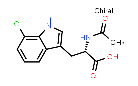 CAS No. 852391-55-0, L-Tryptophan, N-acetyl-7-chloro-