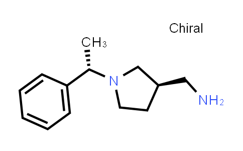 CAS No. 852655-81-3, ((R)-1-((S)-1-Phenylethyl)pyrrolidin-3-yl)methanamine