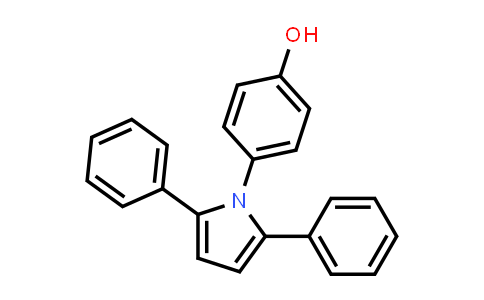 CAS No. 853-38-3, 4-(2,5-Diphenyl-1h-pyrrol-1-yl)phenol
