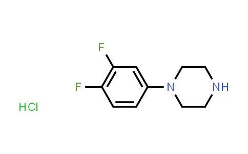 CAS No. 853745-58-1, 1-(3,4-Difluorophenyl)piperazine hydrochloride