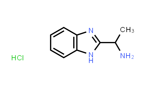 CAS No. 853789-10-3, 1-(1H-Benzo[d]imidazol-2-yl)ethan-1-amine hydrochloride