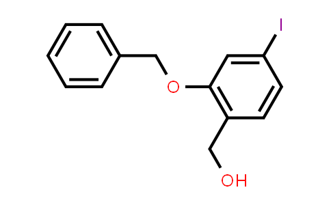 CAS No. 854028-49-2, (2-(Benzyloxy)-4-iodophenyl)methanol