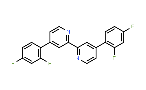 CAS No. 854049-21-1, 4,4'-Bis(2,4-difluorophenyl)-2,2'-bipyridine