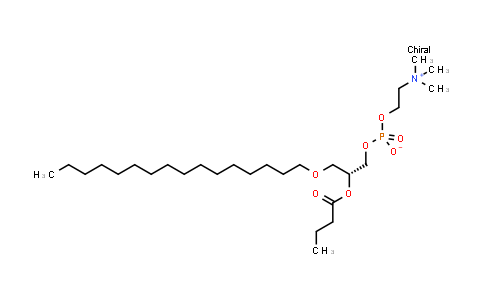 CAS No. 85405-03-4, (R)-2-(Butyryloxy)-3-(hexadecyloxy)propyl (2-(trimethylammonio)ethyl) phosphate