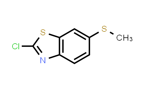 CAS No. 854084-75-6, 2-Chloro-6-(methylthio)benzo[d]thiazole