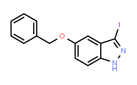 CAS No. 854632-98-7, 5-(benzyloxy)-3-iodo-1H-indazole