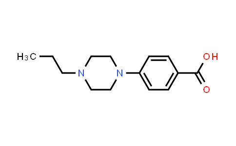 CAS No. 85469-68-7, 4-(4-Propylpiperazin-1-yl)benzoic acid