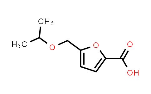 CAS No. 854703-57-4, 5-(Isopropoxymethyl)furan-2-carboxylic acid