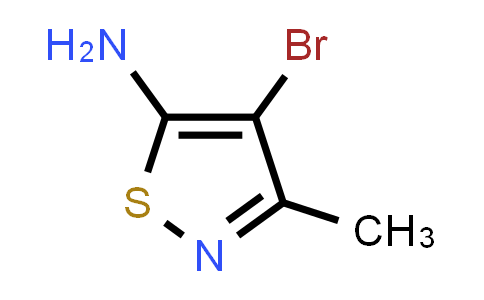 CAS No. 85508-99-2, 4-Bromo-3-methylisothiazol-5-amine
