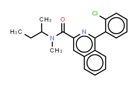 MC574947 | 85532-75-8 | 1-(2-氯苯基)-N-甲基-N-(1-甲基丙基)-3-异喹啉甲酰胺