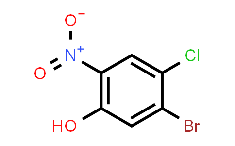 CAS No. 855400-82-7, 5-Bromo-4-chloro-2-nitrophenol