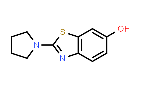 CAS No. 855467-31-1, 2-Pyrrolidin-1-yl-1,3-benzothiazol-6-ol