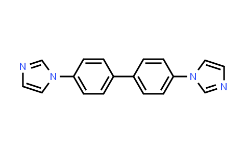 CAS No. 855766-92-6, 4,4'-Di(1H-imidazol-1-yl)-1,1'-biphenyl