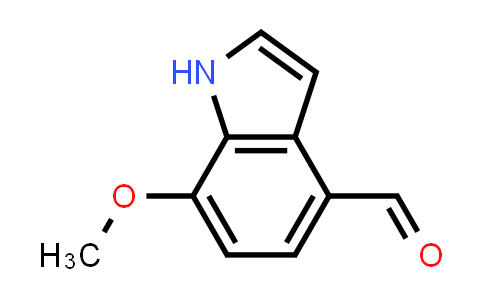 CAS No. 85598-16-9, 7-Methoxy-1H-indole-4-carbaldehyde