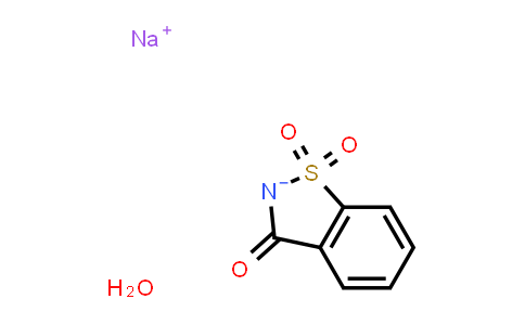 CAS No. 856107-05-6, Sodium 3-oxo-3H-benzo[d]isothiazol-2-ide 1,1-dioxide hydrate