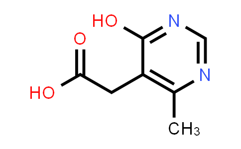 CAS No. 856153-24-7, 2-(4-Hydroxy-6-methylpyrimidin-5-yl)acetic acid