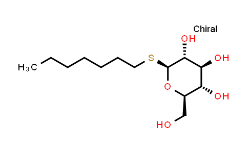 CAS No. 85618-20-8, Heptyl b-D-thioglucopyranoside
