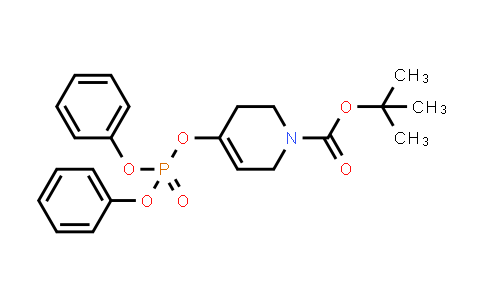 DY575020 | 856684-31-6 | tert-Butyl 4-((diphenoxyphosphoryl)oxy)-3,6-dihydropyridine-1(2H)-carboxylate